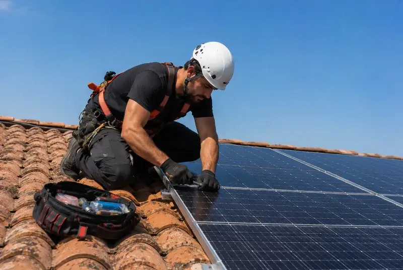 Maintenance et monitoring de panneaux solaires à Chantemerle-lès-Grignan
