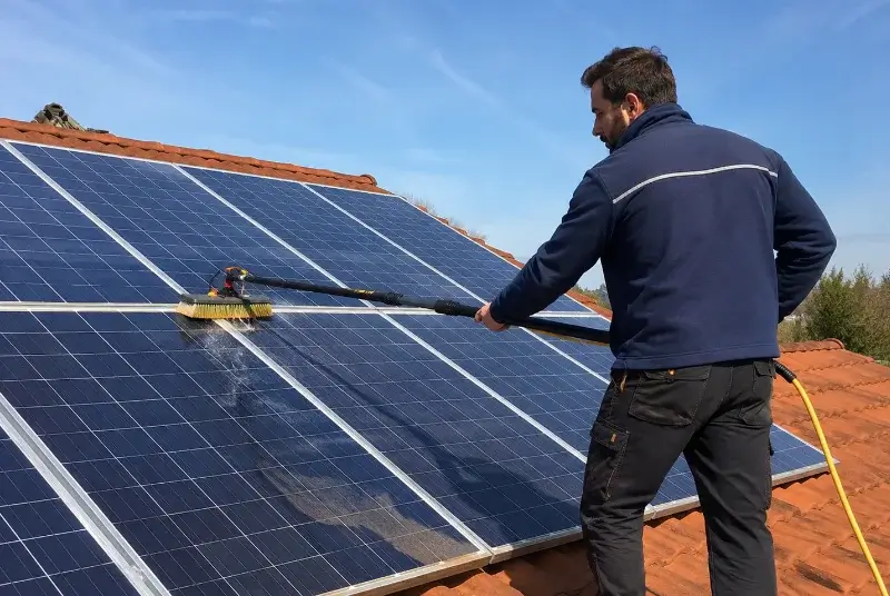 Nettoyage et entretien de panneaux solaires à Chantemerle-lès-Grignan